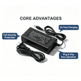 thumbnail image 4 of 42V 2A Ebike Charger Power Supply For 36V Lithium Battery Electric Bicycle E-Bike, 4 of 9