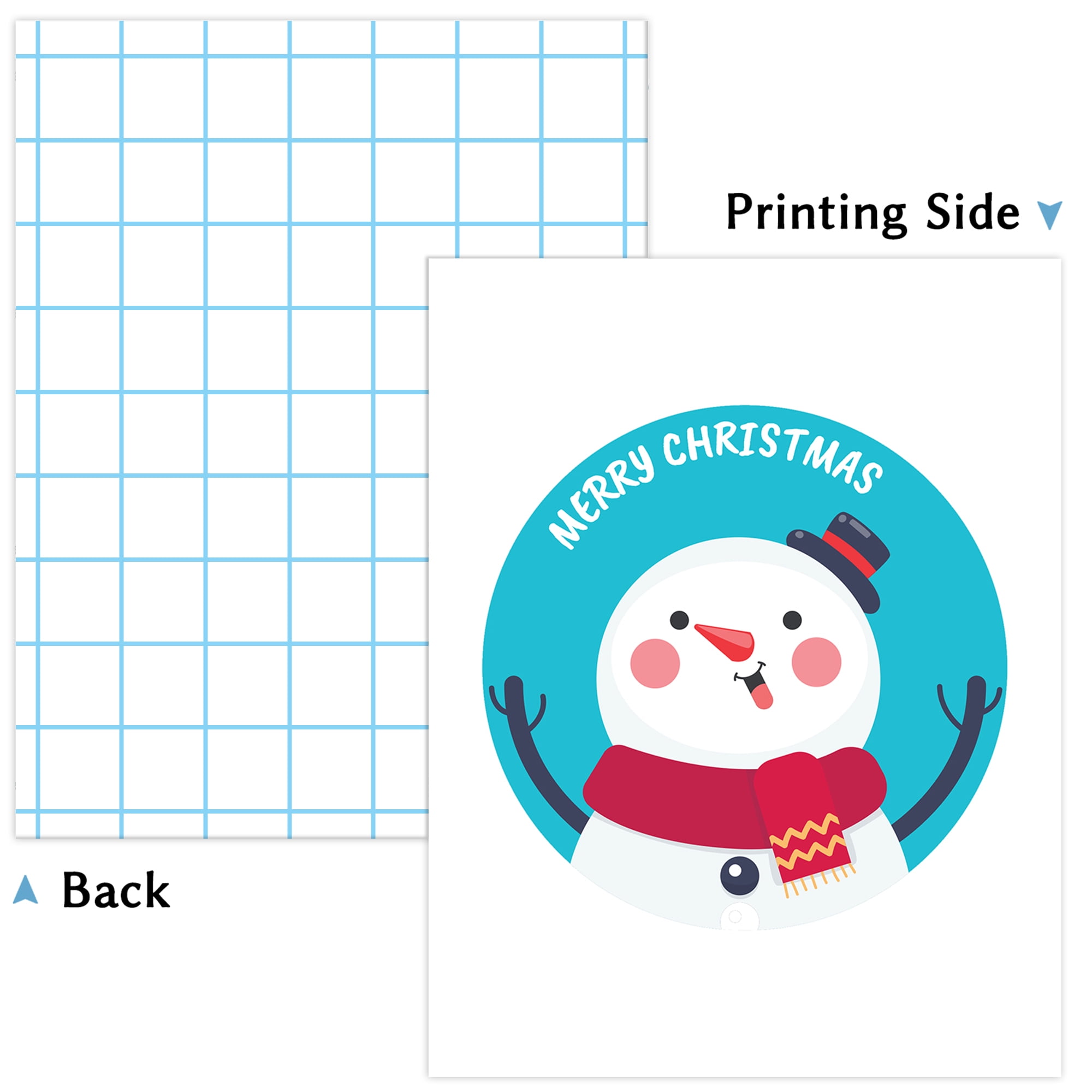 40 Sheets Printable Heat Transfer Paper for Dark Fabrics, Iron-on Dark T-shirt Transfer Paper Works with Inkjet + Laser + Cricut 8.5x11 Letter Size
