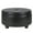 Black and Brown, variant on Leatherette Upholstered Ottoman with Single Button Tufted Lift Top Storage Green
