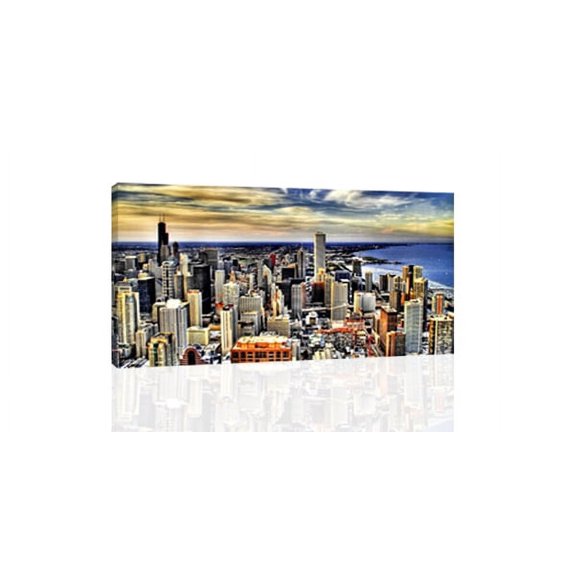 Chicago Skyline Iv - CANVAS OR PRINT WALL ART