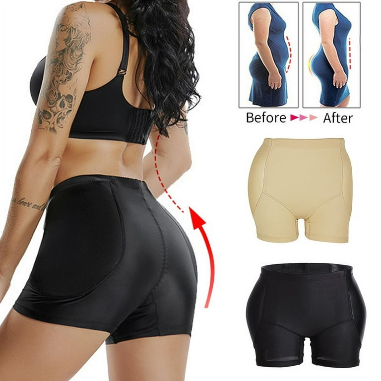 Clearance Women Plus Size Butt Lifter Hip Enhancer Pads Underwear Shapewear  Padded Control Panties Shaper Booty Seamless Fake Pad Briefs