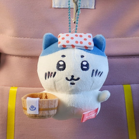 10cm Chiikawa Plush Doll Toy Sailor Hot Spring Usag Hachiware Pendant Doll Keychain Pendant Bag Pendant Gift