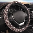 thumbnail image 6 of KLL Car Steering Wheel Cover, Universal 15 inch, Soft Elastic and Comfortable,Car Accessories Decorations-Guitar Skull record, 6 of 7