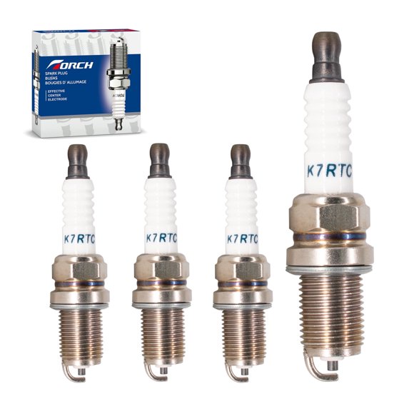 PK4 Soplete K7RTC Reemplazo de Bujía para NGK 4644/BKR7E 6364/BKR6ES, Campeón 340/RC7YC, Bosch FR5DC, Denso 3010/Q22PR-U, Honda 98079-5785C