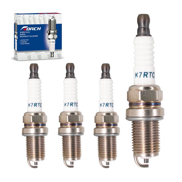 PK4 Soplete K7RTC Reemplazo de Bujía para NGK 4644/BKR7E 6364/BKR6ES, Campeón 340/RC7YC, Bosch FR5DC, Denso 3010/Q22PR-U, Honda 98079-5785C