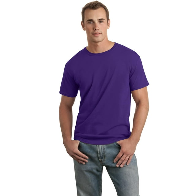 Gildan Men's 100 Percent Cotton Short Sleeve T-Shirt. 64000