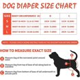thumbnail image 2 of 3 Pack Washable Female Dog Diapers with Super Absorbent Skirt Design - Reusable Diapers for Dogs and Cats in Heat or Incontinence, 2 of 5