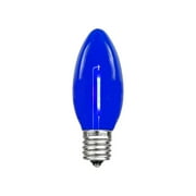 25 Pack C9 LED Outdoor Christmas Replacement Bulbs, Warm White, C9/E17 Base - Picture 14 of 48