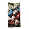 thumbnail image 4 of Custom Photo Beach Towel For Ester, Colorful Eggs Photo Pool Towel, Photo Gift for Kids, 30"X60", 4 of 5