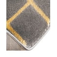 thumbnail image 6 of Marilyn Monroe Glam Collection Area Rug - Trellis (5' 3" x 8' Oval Gray Gold/Gold), 6 of 10