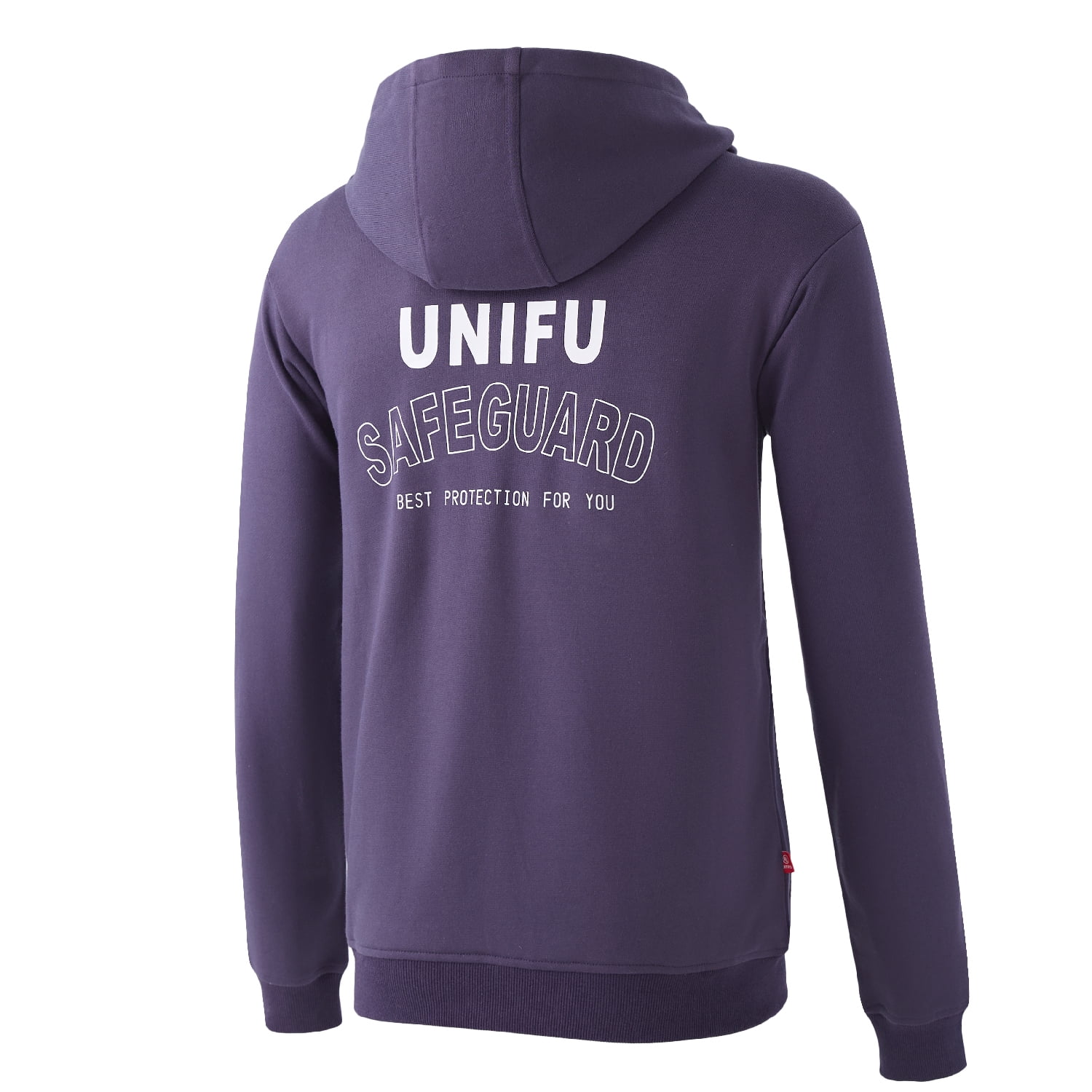 UNIFU FR Hooded Pullover Shirts Flame Resistant 12OZ Heavyweight Men’s 100% C Long Sleeve Welding Sweatshirt NFPA2112/CAT2