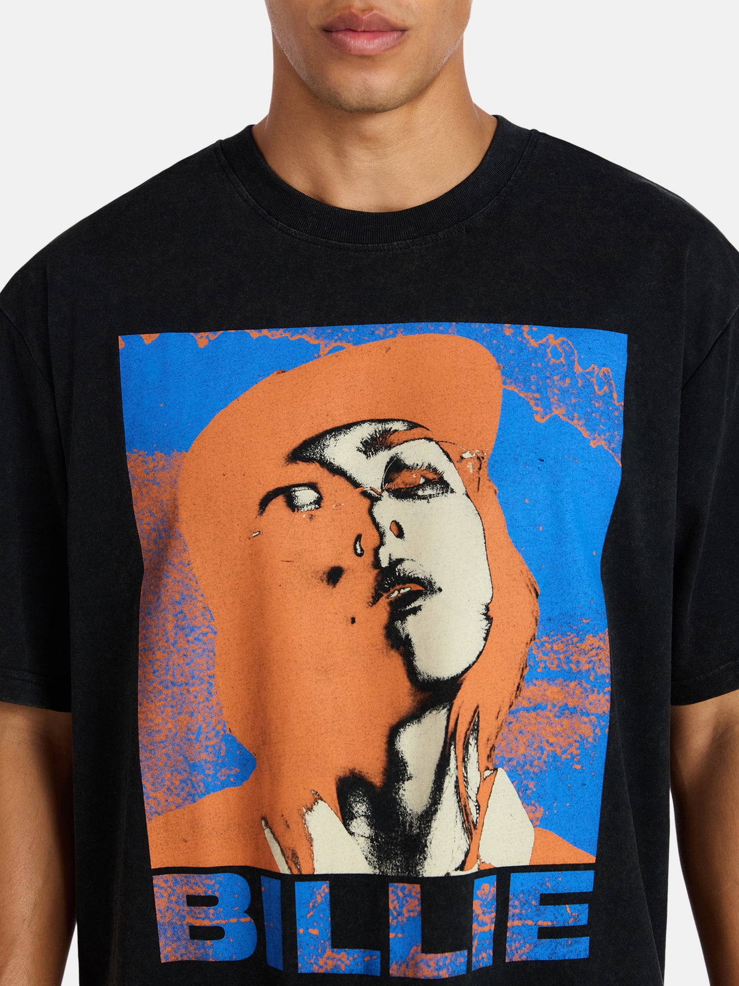 Billie Eilish Oversized Boxy Fit Pride Graphic Tee Shirt, Men's Sizes XS-3XL