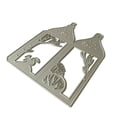 thumbnail image 1 of Inteprter Xmas Metal Stencil Lantern Handmade Templates Mould Crafts Photo Dies Stamps Cards Tools Album Embossing Frame DIY Artesanía Numero 3, 1 of 6