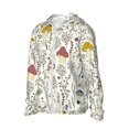 thumbnail image 2 of Sigee Colorful Mushrooms and Plants Print UPF50+ Men's Sun Protection Hoodie Shirt SPF UV Shirt Long Sleeve Fishing Outdoor Lightweight, S-3XL, 2 of 9