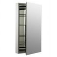thumbnail image 3 of Kohler  24 x 36 in. Catalan Aluminum Single-Door Medicine Cabinet with 170 deg Hinge - Satin Anodized Aluminum, 3 of 4