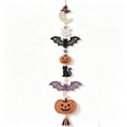 thumbnail image 6 of Cute Halloween Garden Cascade DIY Crochet Hanging Decoration Kit, 3D Soft Boho Dreamcatcher DIY Set for Beginners Adults Friendly with Wooden Beads and Tassel Decor for Home Wall Window Room Gift, 6 of 6