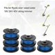 thumbnail image 3 of Bobina de hilo Weed Wacker para Ryobi One+, bobina de hilo doble con alimentación automática, reemplazo sin herramientas y recomendaciones de seguridad, garantía de calidad para jardinería (paquete, 3 of 5