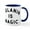 White/Navy Inside, variant on CafePress - Melanin Is Magic - 11 oz Ceramic Mug - Novelty Coffee Tea Cup