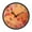 Red Maple Leaves in Autumn, variant on Voice Activated Clock with Glow Light 12 Inch Large Silent Wall Clock Battery Operated for Home Decor Red Maple Leaves in Autumn