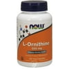 Now Foods L-Ornithine, 120 caps / 500 mg, Pack of 2