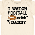 thumbnail image 4 of Inktastic I Watch Football with My Daddy Boys or Girls Baby Bodysuit, 4 of 5