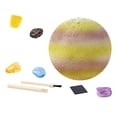thumbnail image 1 of Juego de piedra de excavación arqueológica de juguete con los ocho planetas, 1 of 2