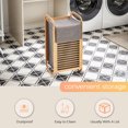 thumbnail image 6 of Danrelax Bamboo Laundry Hamper with Removable Liner Bag, 74L Premium Natural Bamboo Clothes Organizer for Bedroom or Bathroom, 6 of 8