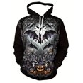 thumbnail image 3 of 2024 Sudadera con capucha para hombre con estampado 3D y temática de Halloween, sudadera con cordón, ropa deportiva de manga larga, ropa informal para hombre, 3 of 4