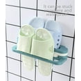 thumbnail image 5 of Wall-Mounted Shoe Rack, Towel Storage Organizer, Blue, 5 of 14