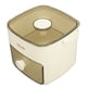 thumbnail image 5 of Presenso el Molde de Cubos de Hielo, Las Bandejas de Hielo de Liberación de un Botón con un botón apilable de gran capacidad para el Congelador, 5 of 7