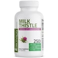thumbnail image 2 of Bronson Milk Thistle Silymarin Marianum & Dandelion Extract Liver Health Support, Antioxidant Support, Detox, 250 Capsules, 2 of 6