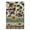 Aztec Cow Print Sunflowers, variant on Yuyamidu The Union Jack Golf Towel Portable Golf Towels Golf Accessories 23.62" x 15.74" Absorbent Coral Velvet Towel Soft Comfortable Fabric for Golf Bags, Cart or Club