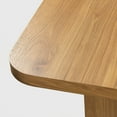 thumbnail image 6 of 67" Rectangle Dining Table Oak Wood Kitchen Table,Oak Color, 6 of 6