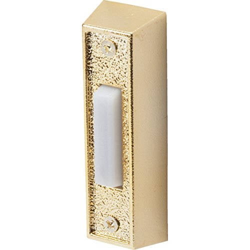 Newhouse Hardware Rectangular Lighted Door Bell Chime Button, Size 27