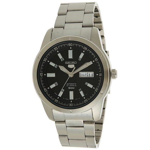 Reloj SEIKO SNKN13J1 automático negro 43 mm