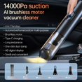 thumbnail image 2 of Fenbeli 4-in-1 Cordless Handheld Vacuum, 14 Kpa Powerful Suction car vacuum, for Car/Home, Black, 2 of 10