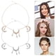 thumbnail image 5 of 2 piezas estilo bohemio tocado cabeza cadena cristal Luna colgante accesorios para el cabello, 5 of 5