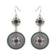 thumbnail image 4 of Qarigey 1 par de pendientes coloridos exquisitos pendientes de aro colgantes de cuentas bohemias regalos del Día de San Valentín accesorios seiscientos siete 5Conjunto, 4 of 6