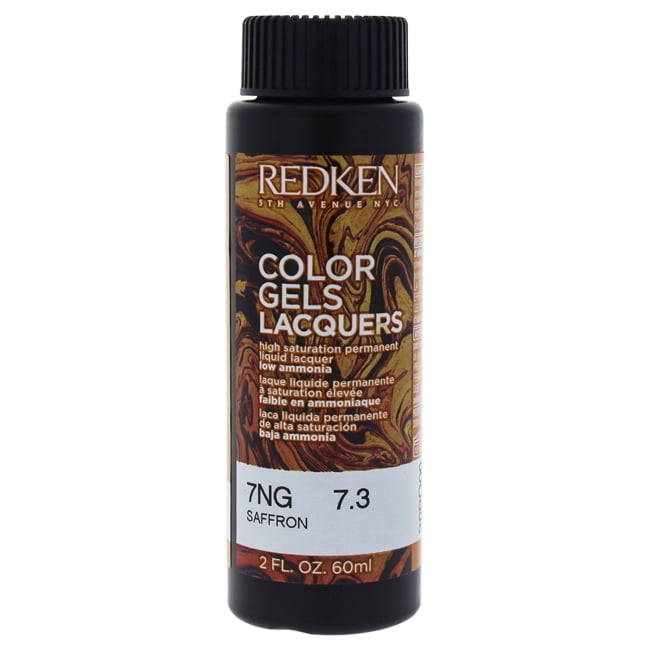 Color Gels Lacquers Haircolor - 7NG Saffron by Redken for Unisex - 2 oz Hair Color
