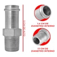 thumbnail image 4 of Conector Manguera Cople Calefacción P/ Nissan D21  Frontier, 4 of 4
