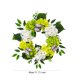 thumbnail image 3 of Coronas de flores de hortensias de primavera para la puerta principal con luces Corona de verano azul y blanca para la puerta con hojas Fiesta en casa Boda «Mamá única», 3 of 5