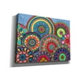 thumbnail image 2 of Epic Graffiti 'Mandala Parade' by Hello Angel, Giclee Canvas Wall Art, 54"x40", 2 of 2