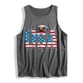 thumbnail image 4 of Busydd Independence Day Tank Top for Women Casual Sleeveless Round Neck Summer Tops Trendy USA Flag Print Patriotic Tops 4th of July Camisole Tops for Women, 4 of 4