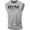 Heather Grey, variant on Gym Therapy Workout Muscle Tank Top for Men – Funny Gym Tank, Athletic & Motivational Wear, Heather Grey, X-Large