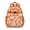 Orange-1, variant on Student Backpack with red pink cherries Print cute sweet candy Pattern for Students Lightweight Durable Bookbag with fruit art aesthetic design Style
