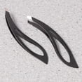 thumbnail image 2 of Pinzas para cejas de acero inoxidable (2 unidades) con punta inclinada para hombres y mujeres, 2 of 7