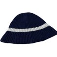 thumbnail image 3 of CoCopeaunts Women Bucket Hats Autumn Winter Warm Foldable Knitted Fisherman Hat Women Foreign Style Striped Bowler Basin Hat, 3 of 8