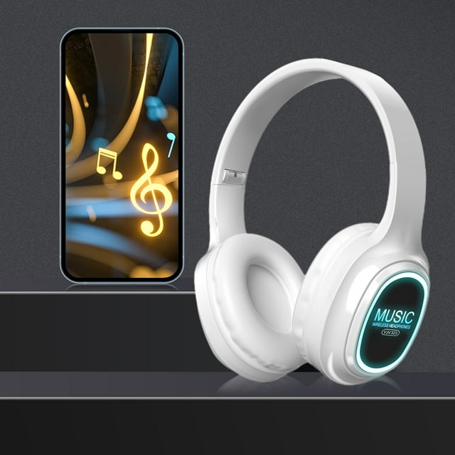 ¡Precios Insuperables!, Auriculares Bluetooth Auriculares inalámbricos Auriculares inalámbricos Bluetooth con reducción de ruido inteligente Estéreo HiFi Auriculares livianos plegables con Akmoler