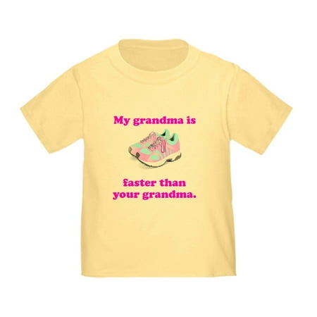 

CafePress - My Grandma Is Faster T Shirt - Cute Toddler T-Shirt 100% Cotton