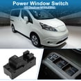 thumbnail image 2 of Interruptor de ventana eléctrica para automóvil Unique Bargains No. 25401JX30A Interruptor de control de ventana del lado del conductor delantero izquierdo para Nissan NV200 2009-2015 Negro, 2 of 7